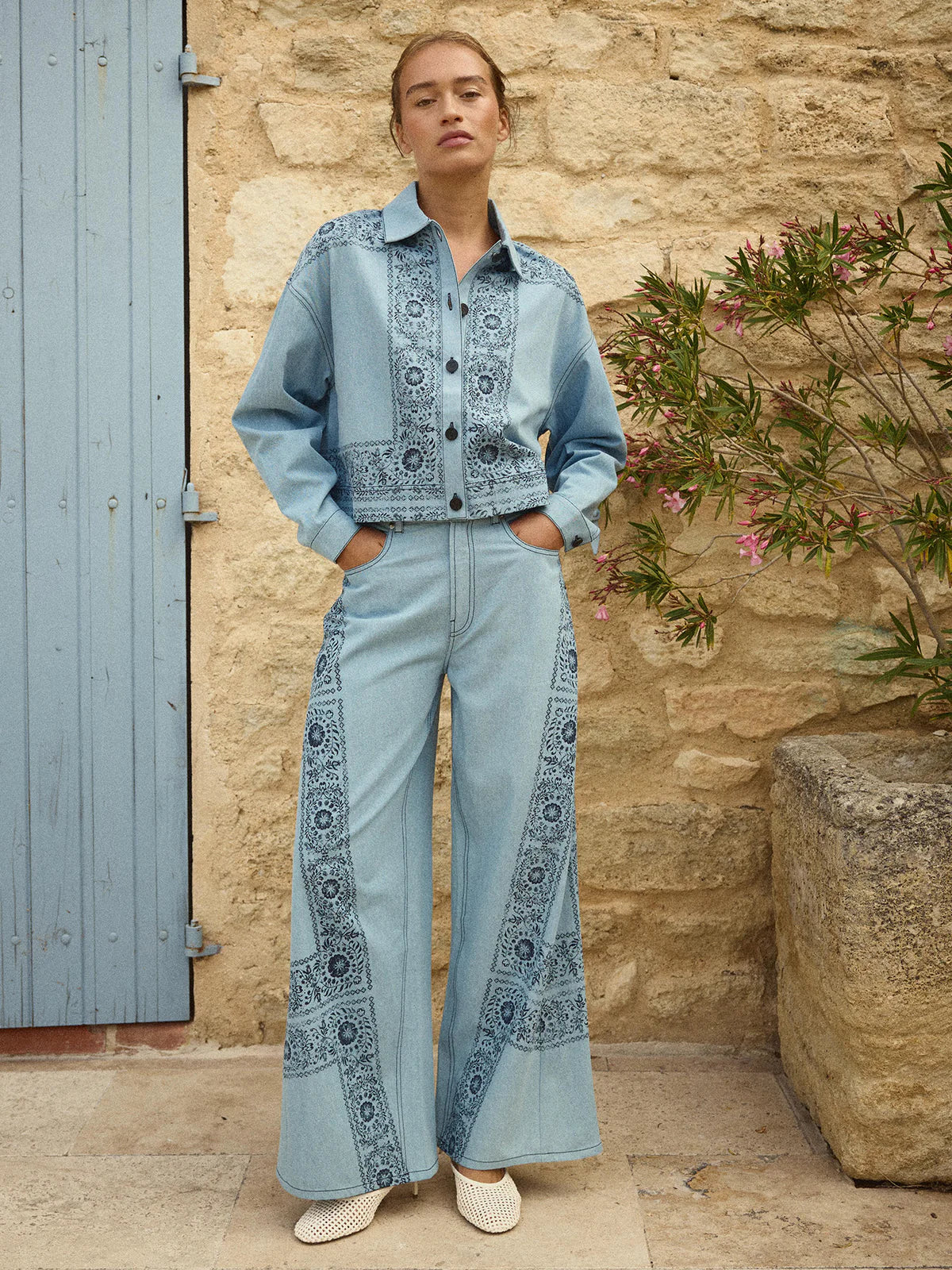 Joy cotton trousers