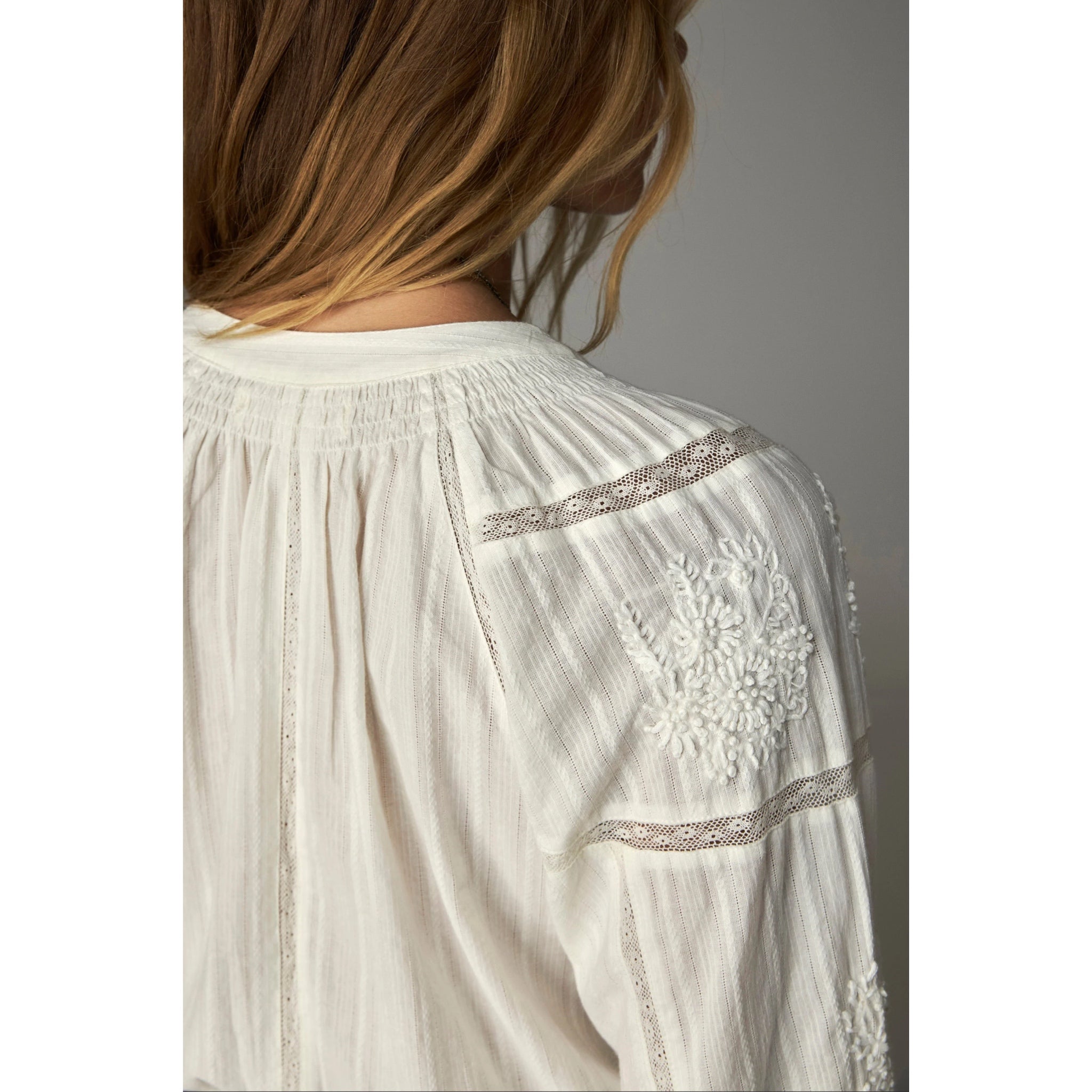 Bettina Blouse Off White