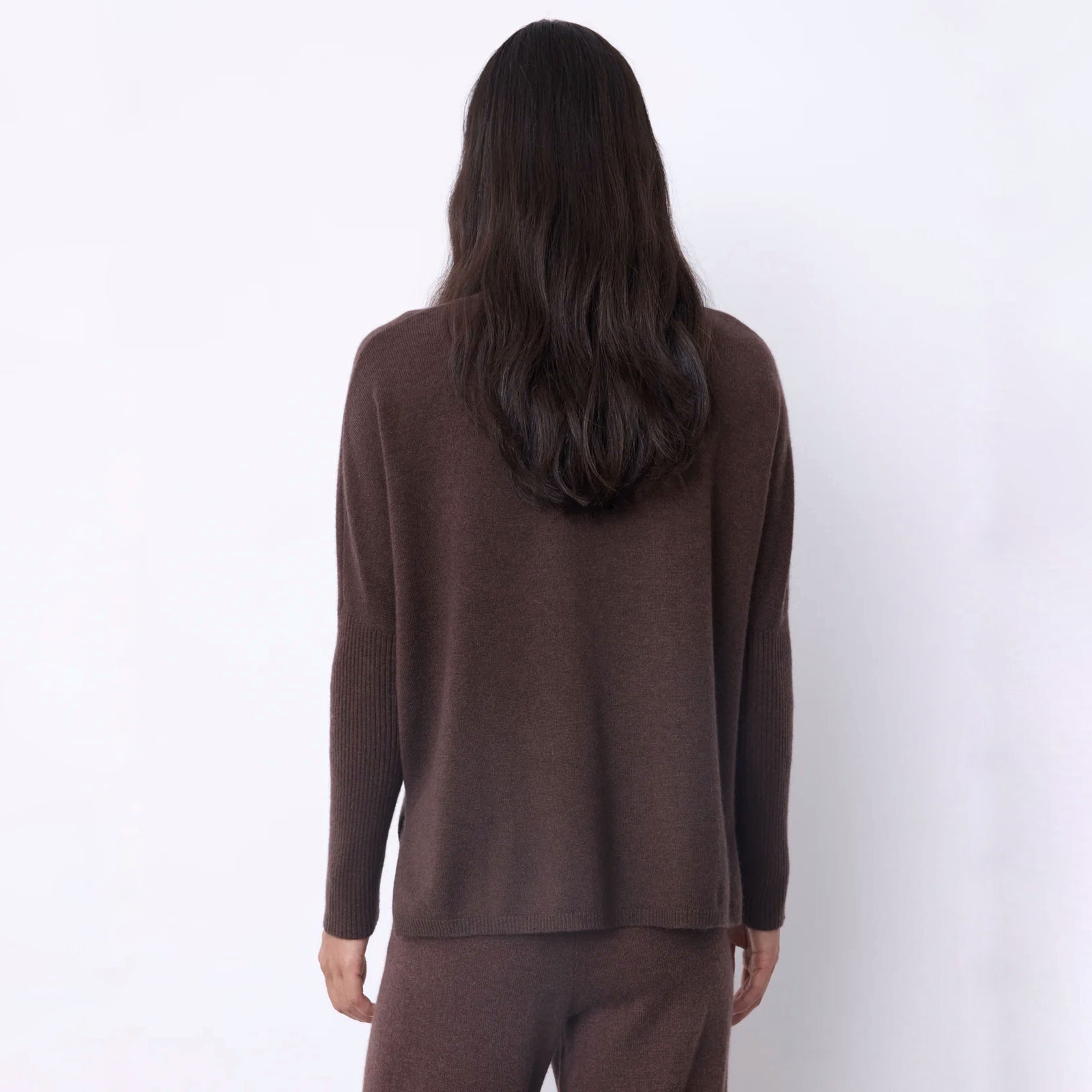 Maglione in cashmere margareth coffee
