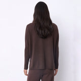 Maglione in cashmere margareth coffee