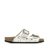 Amalia Sandalo basso con cintuirini gold