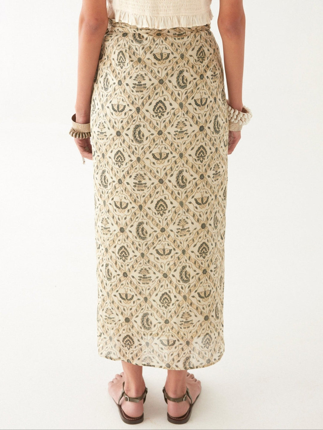 Tina blouse in Cachemira Moutarde