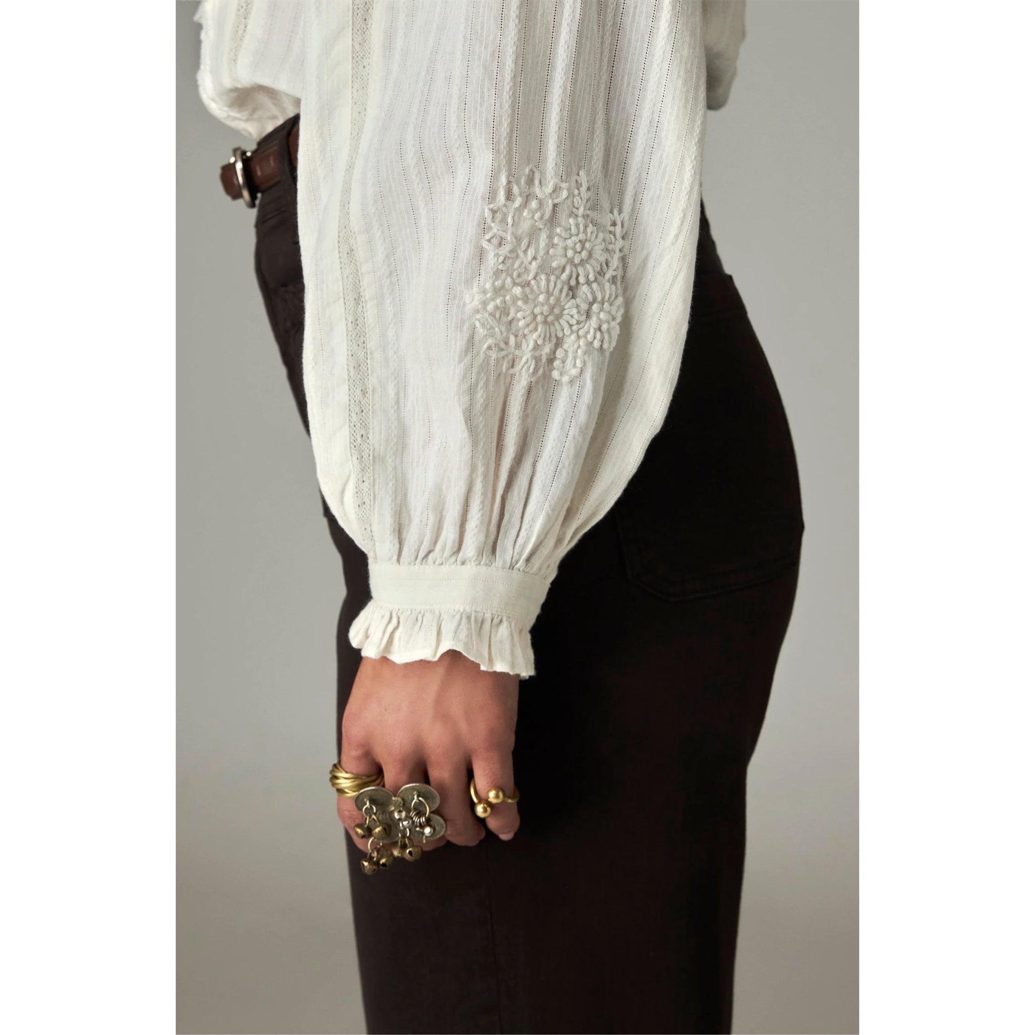 Bettina Blouse Off White