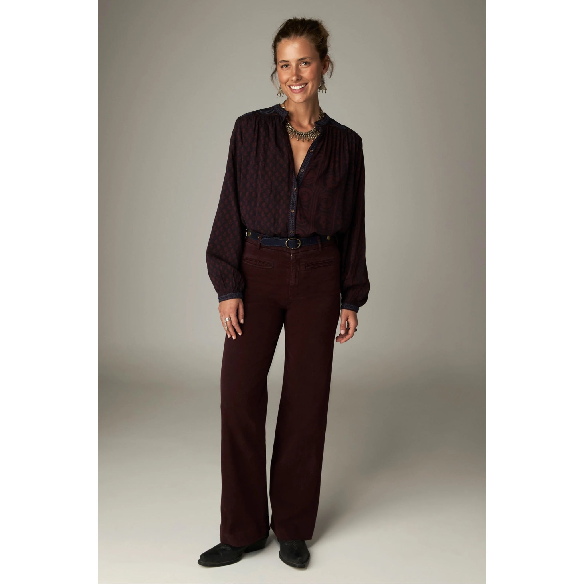 Marie Blouse Muddy Waters