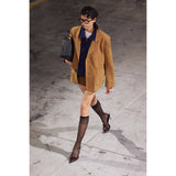 Gonna pantalone caki