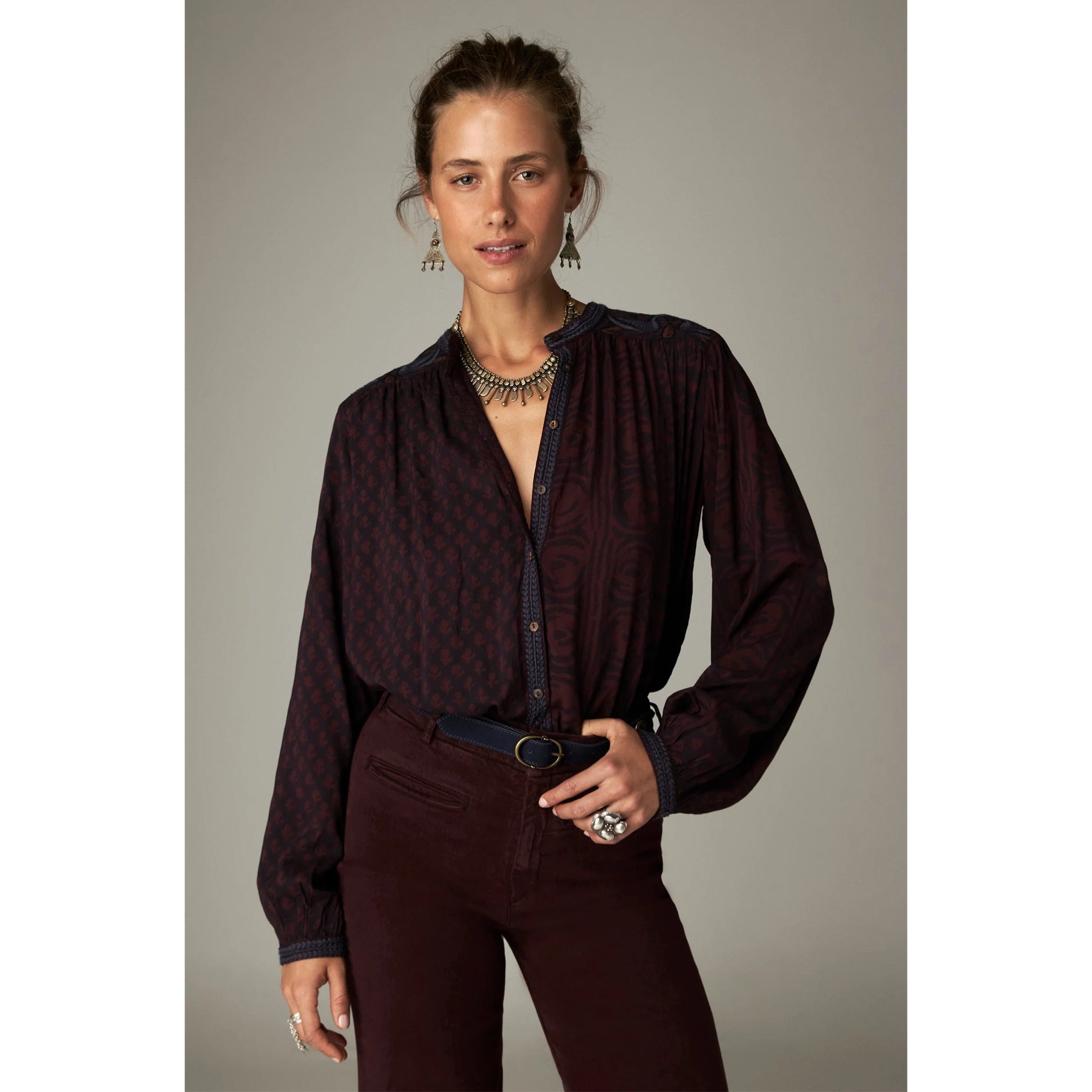 Marie Blouse Muddy Waters