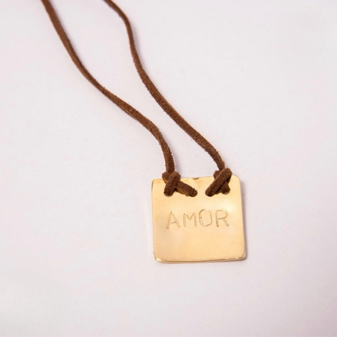 AMOR Cord Necklace