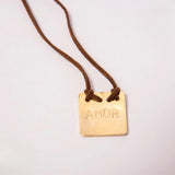 AMOR Cord Necklace