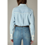 Frankie Shirt Blue Mustang