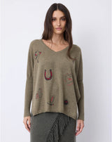 Beige cashmere sweater