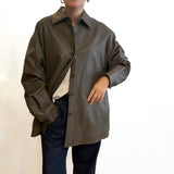 Giacca marrone fango