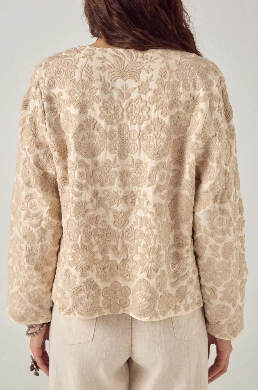 Akash Jacket Crisantemo Pearl