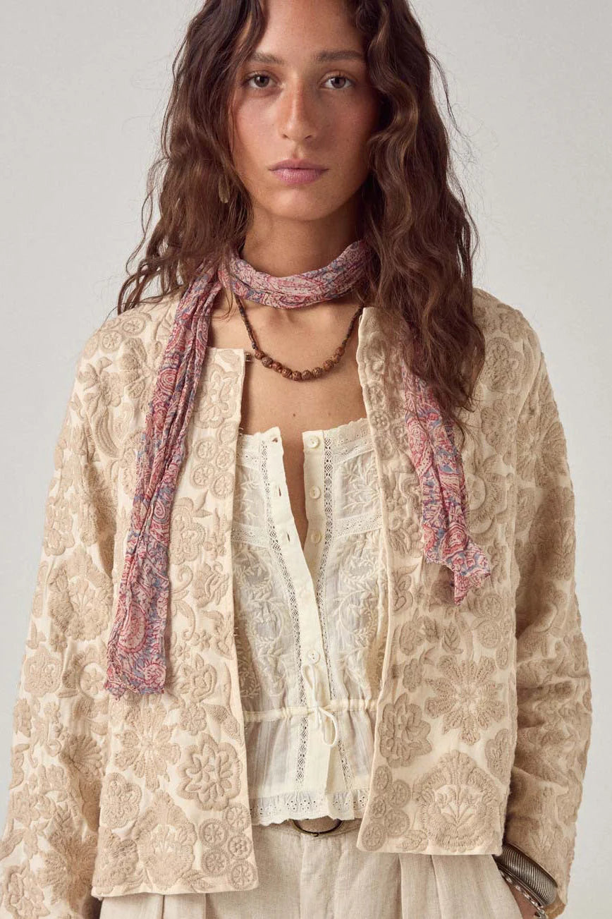 Akash Jacket Crisantemo Pearl