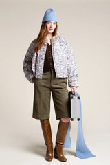 Tina blouse in Cachemira Moutarde
