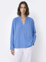 Alexine cotton blouse Azzurro
