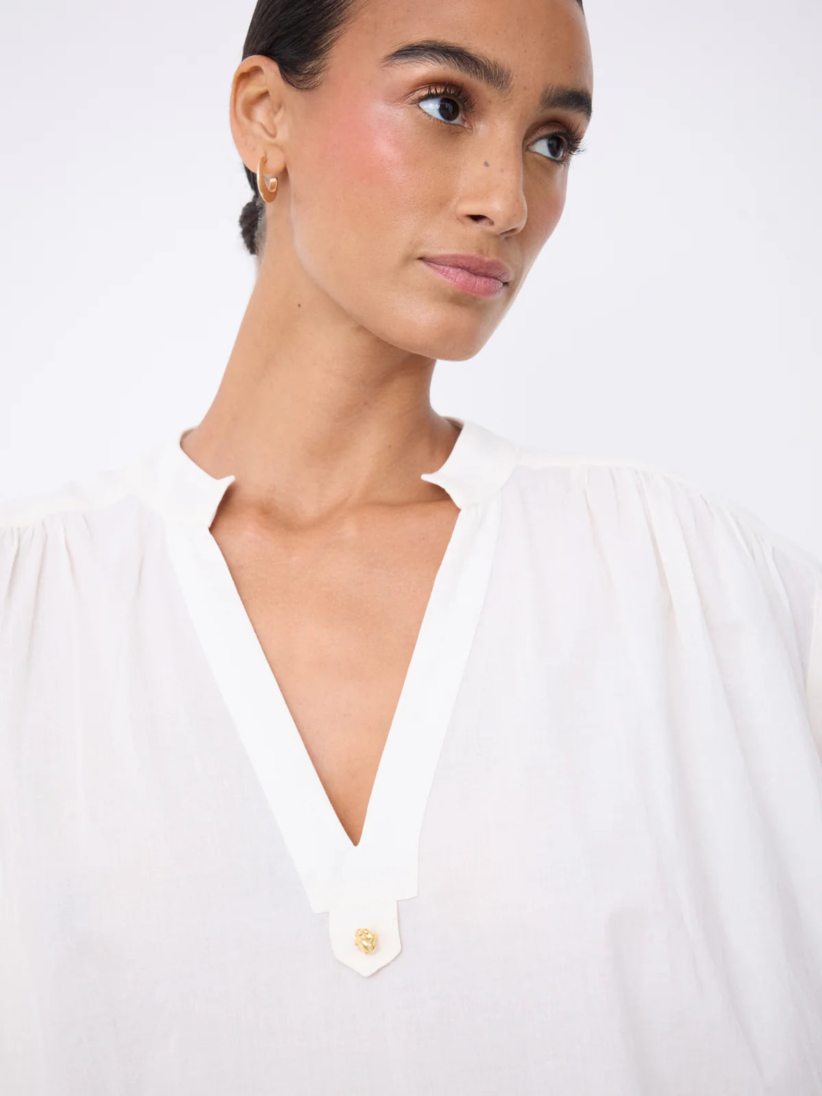 Alexine cotton blouse