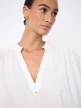 Alexine cotton blouse