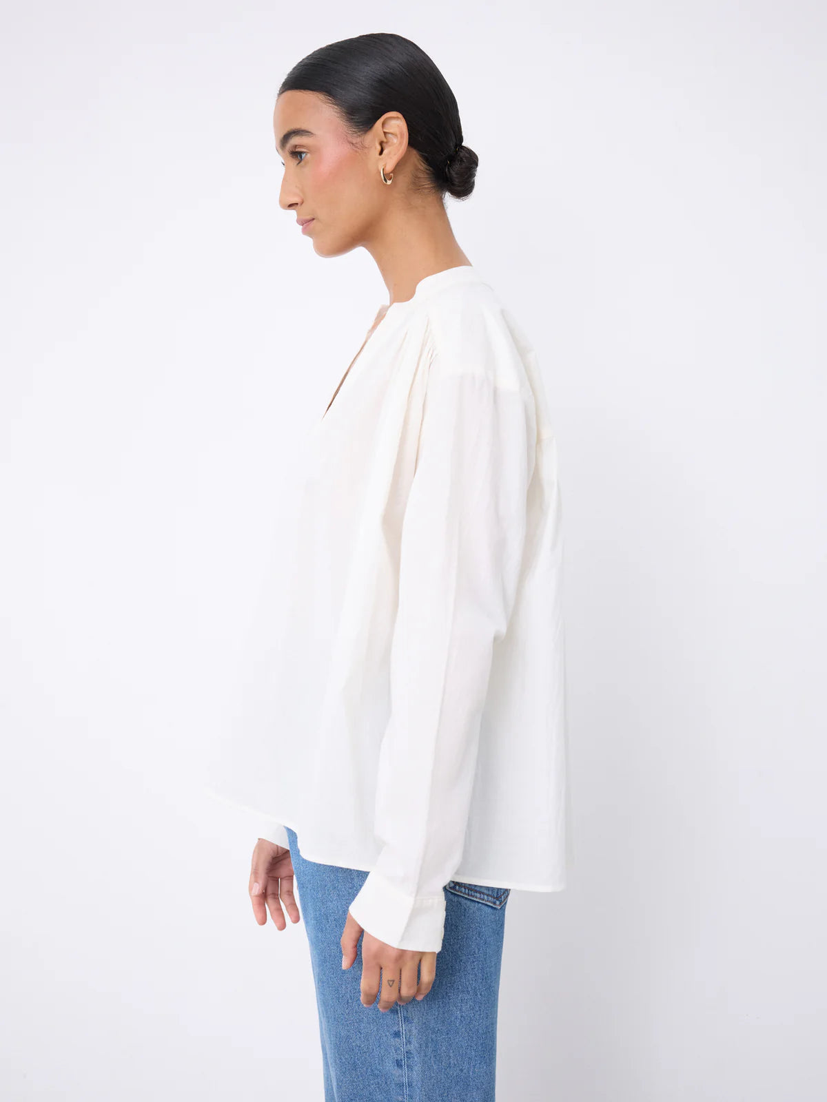Alexine cotton blouse