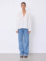 Alexine cotton blouse