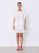 Awa cotton shirt bianco