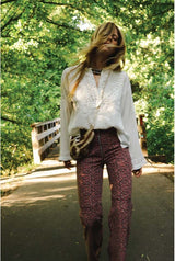 Isadora Pant Lilac Wine