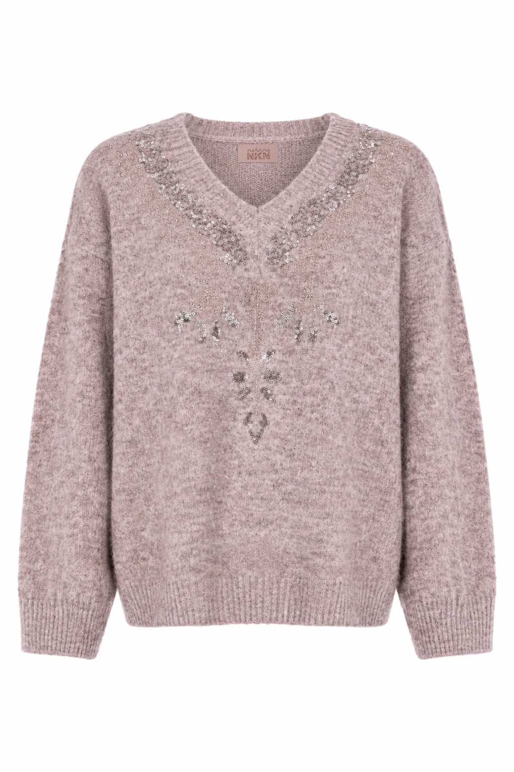 Maglione con paillettes