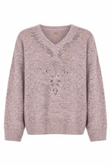 Maglione con paillettes