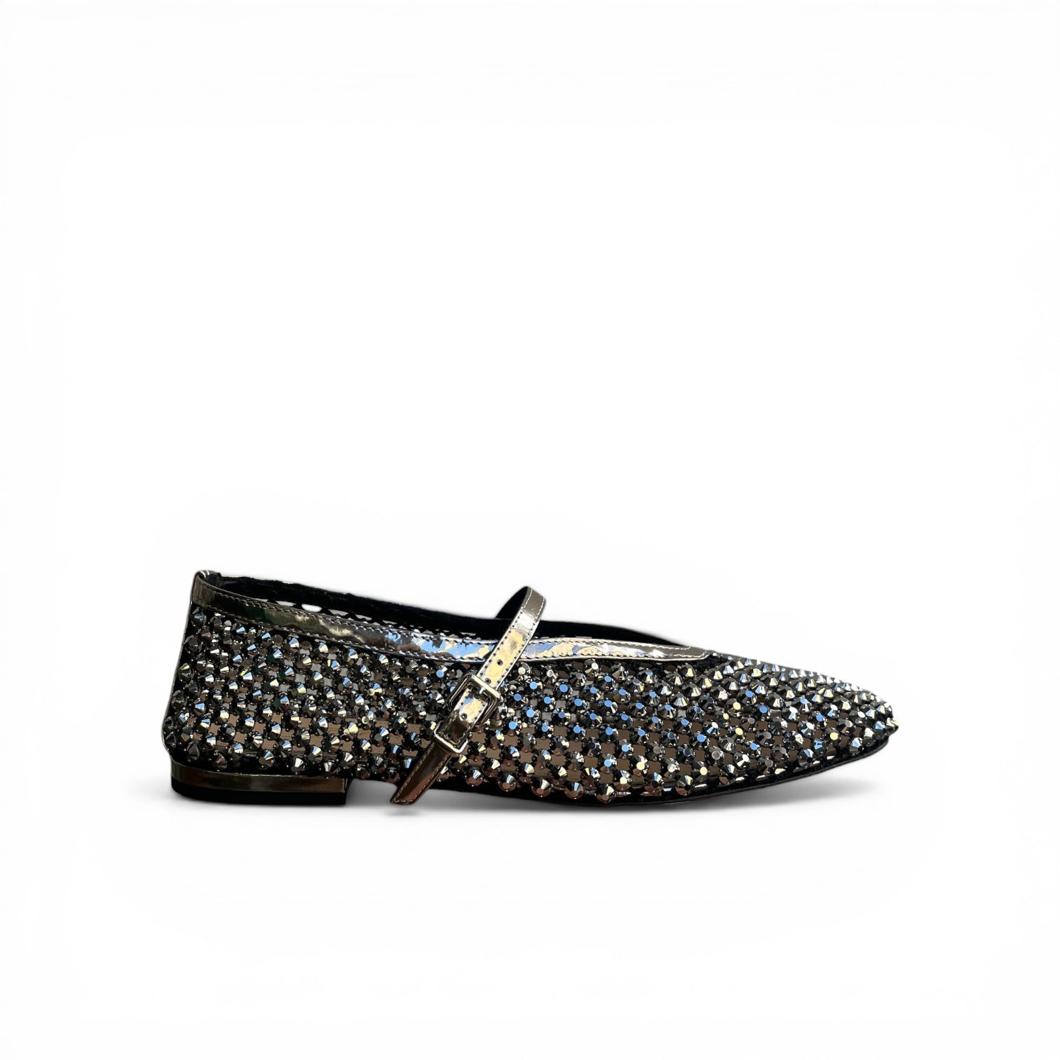 Ballerina in rete con strass