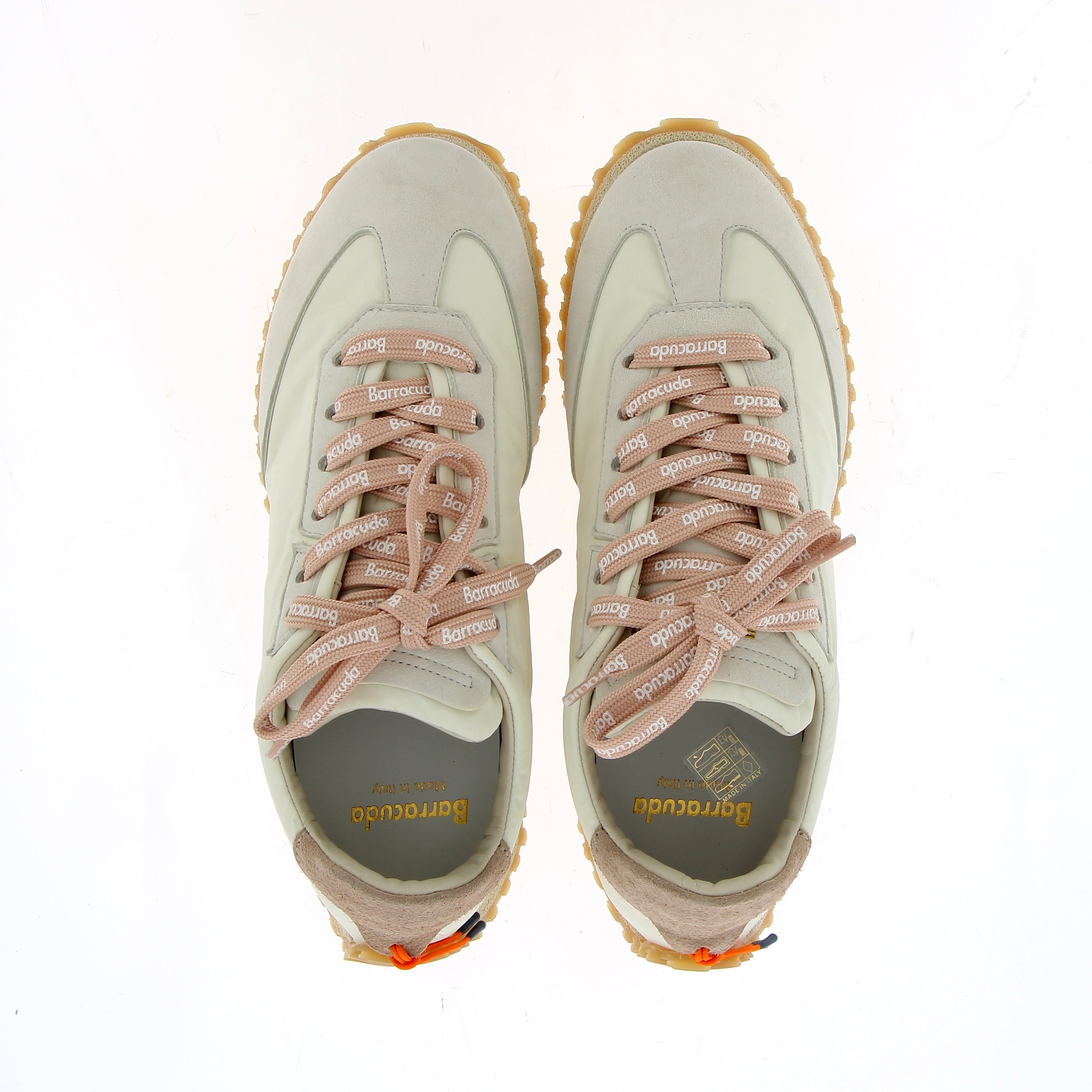 Sneaker allacciata bianca