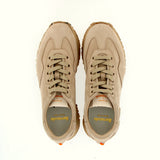 Sneaker new rocket in camoscio con suola light