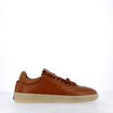 Sneaker in morbida pelle cuoio