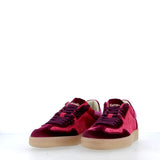 Sneakers camoscio pink ciclamino