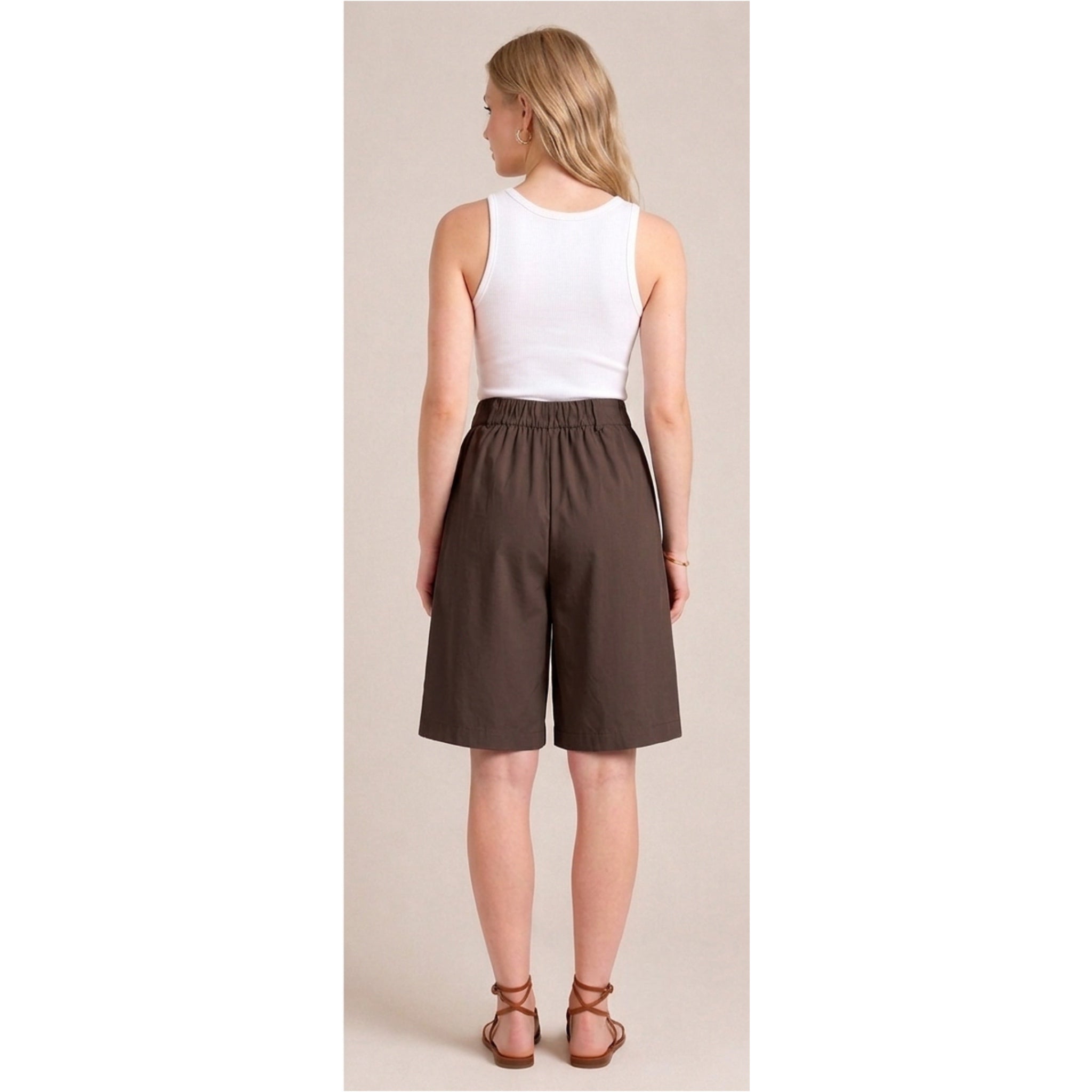 Tailored Coffee Bermudas