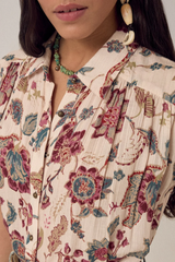 Bianca Sleeveless Shirt Sweet Iris