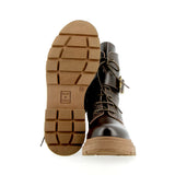 Amphibian with dark brown leather strap