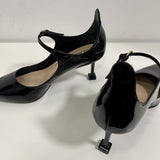 Maryjane black stiletto pumps