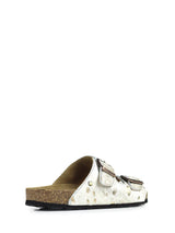 Amalia Sandalo basso con cintuirini gold