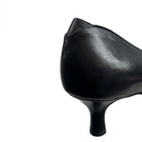 Decolleté tacco 60 nappa nera