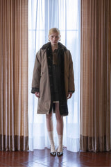 Cappotto con pelo
