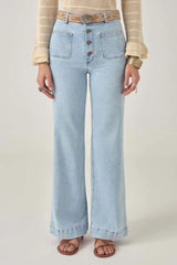 Charlie Pant Bleach Blue