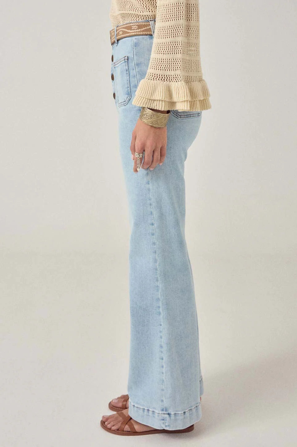 Charlie Pant Bleach Blue