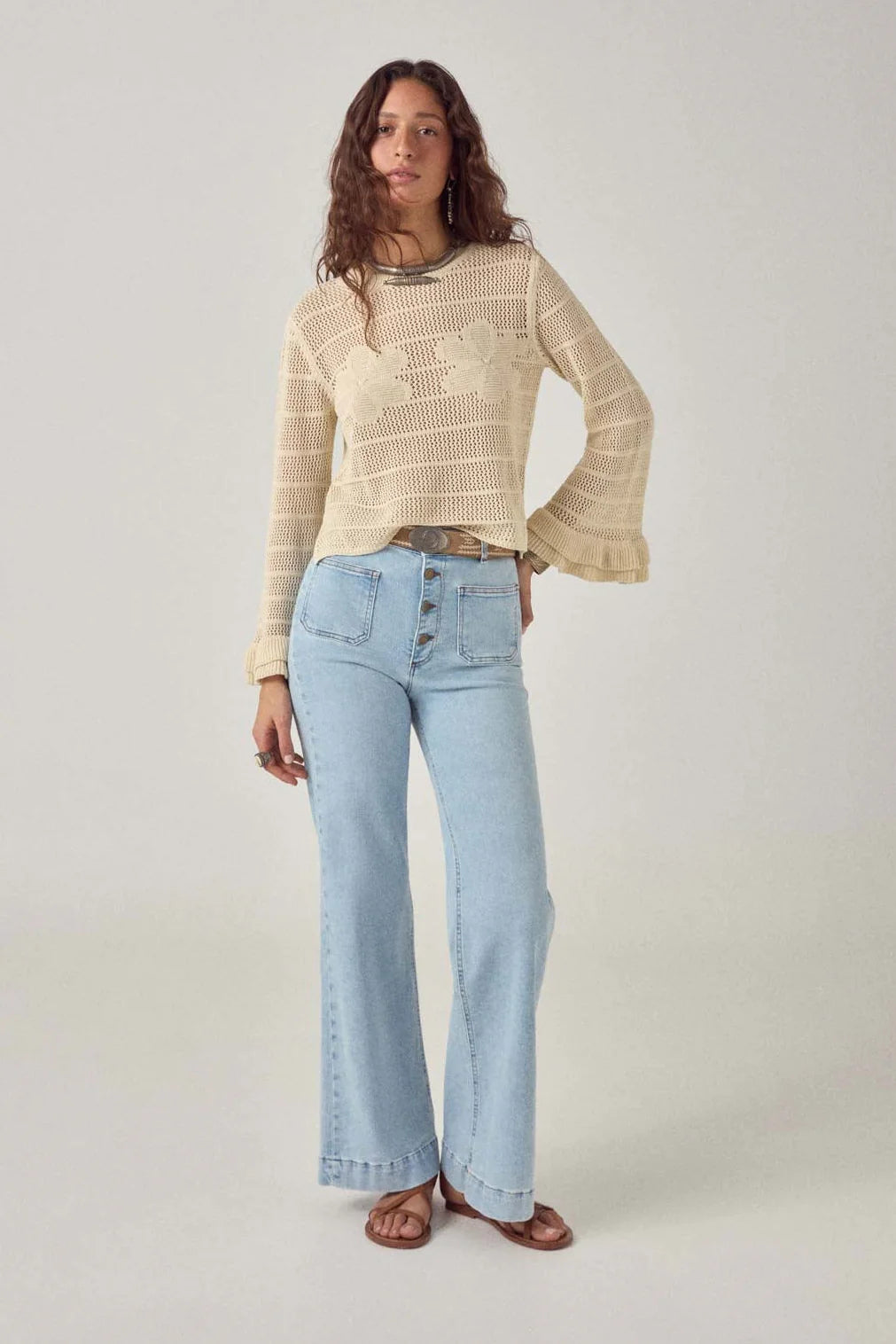 Charlie Pant Bleach Blue