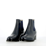 Chelsea boot in blue calfskin