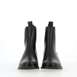 Black Leather Chelsea Boot