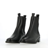 Black Leather Chelsea Boot