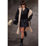 Cappotto lungo montone ecologico