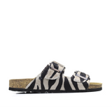 Amalia Sandalo basso con cintuirini zebra