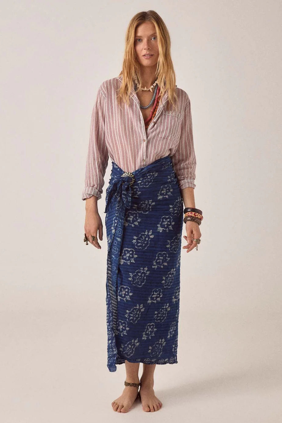 Dada shirt wine stripes