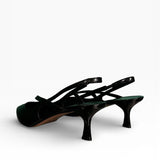 Slingback in verlux nero
