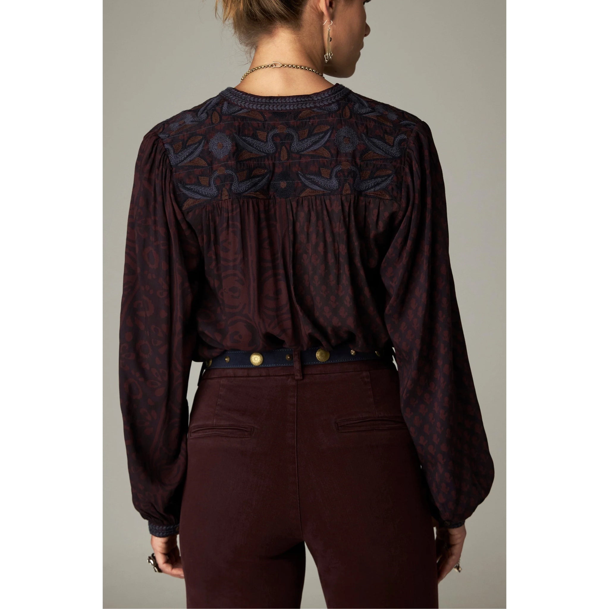 Marie Blouse Muddy Waters